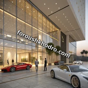 لوکس ترین نمایشگاه اتومبیل شمال تهران با سرمایه میلیون دلاری کشف شد