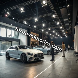 ببینید نمایشگاه اتومبیل شمال تهران هم به فروش اقساطی دعوت میکند+فیلم